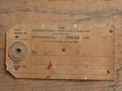 Crate Label
